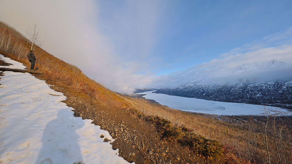 Twin Peaks Trail, Eklutna Lake